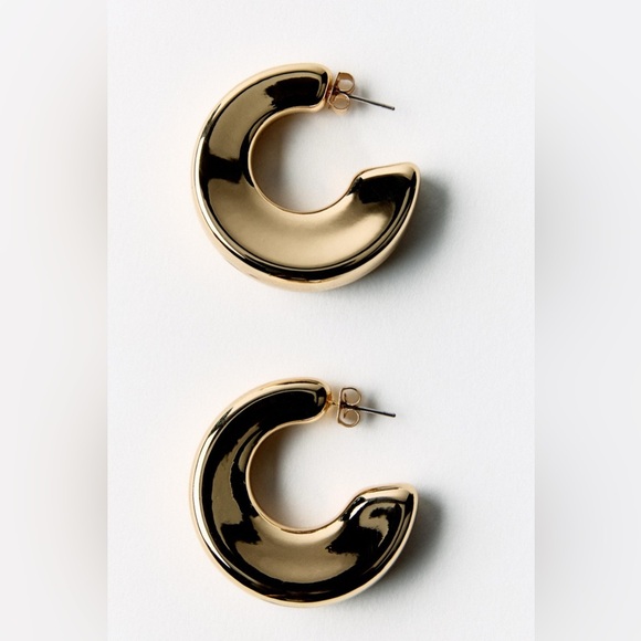 🔥🔥Zara chunky hoops - Picture 1 of 5